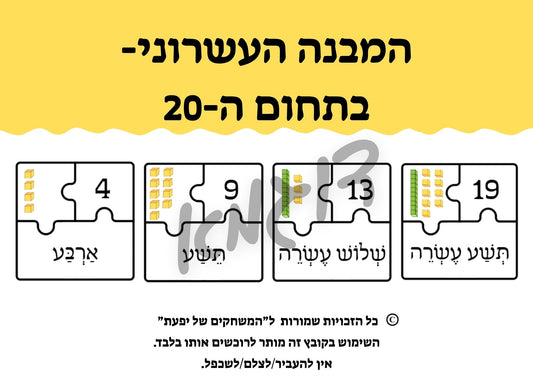 המבנה העשרוני- בתחום ה-20